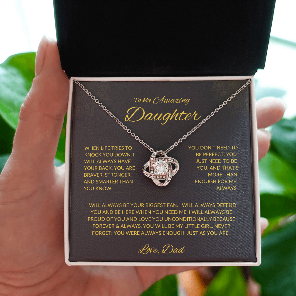 To My Amazing Daughter Love Dad Beautiful Gift