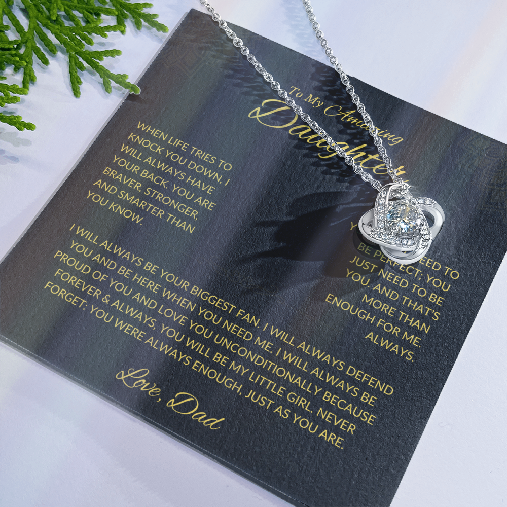 To My Amazing Daughter Love Dad Beautiful Gift
