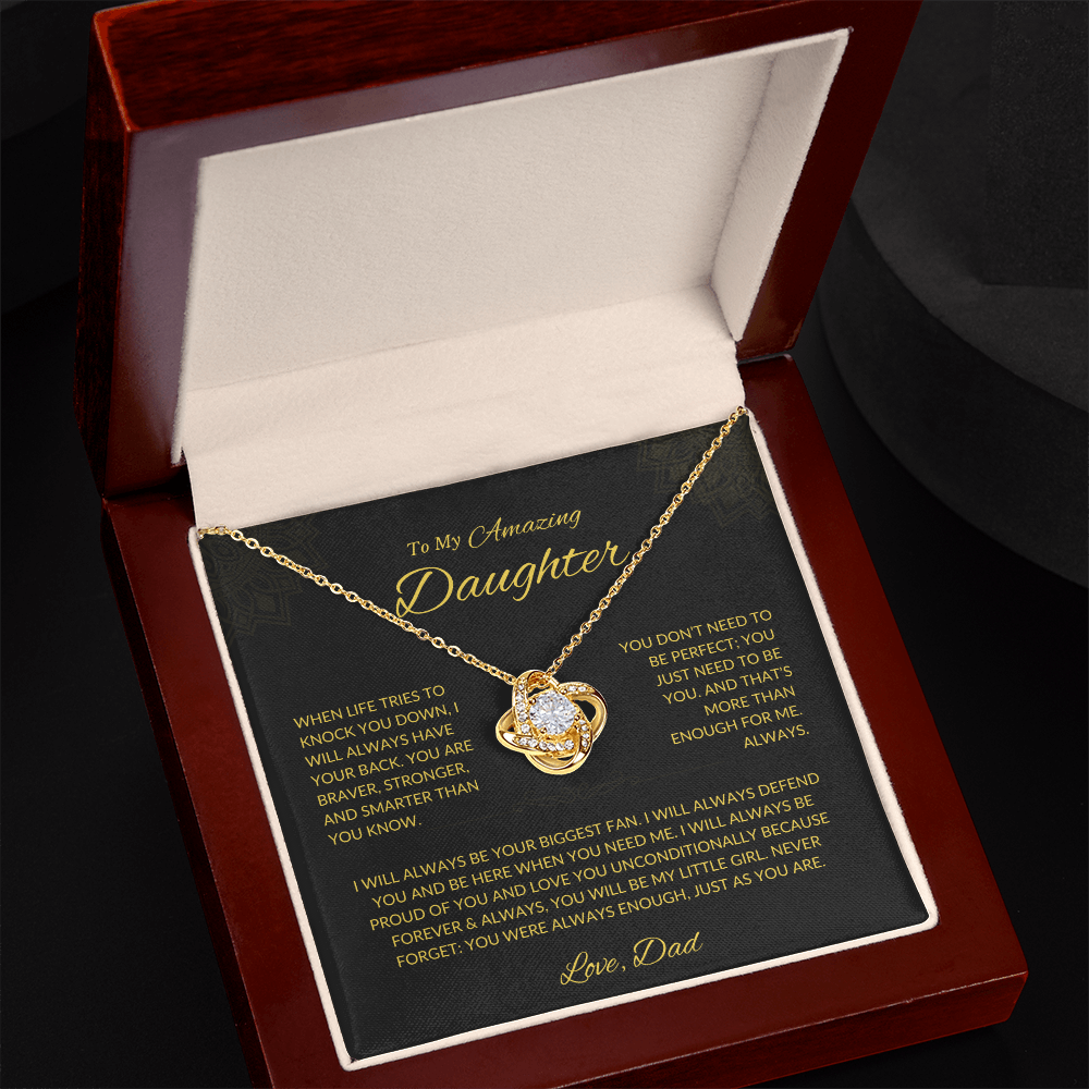 To My Amazing Daughter Love Dad Beautiful Gift
