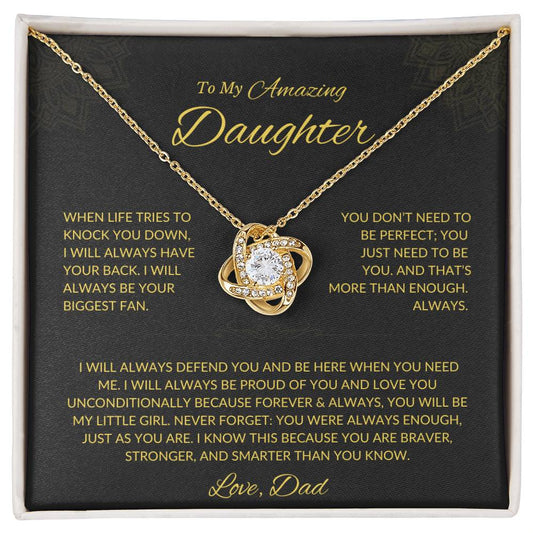 Your'e More Than Enough Gift to Daughter from Dad | Great Birthday Gift to Daughter