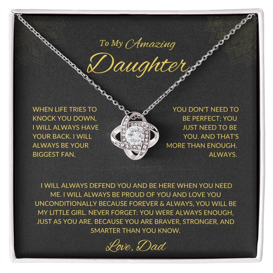 Here When You Need Me Gift to Daughter from Dad | Great Birthday Gift to Daughter